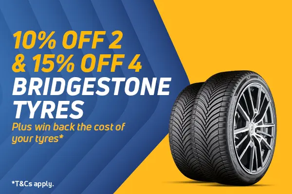 Win Your Bridgestone Tyres