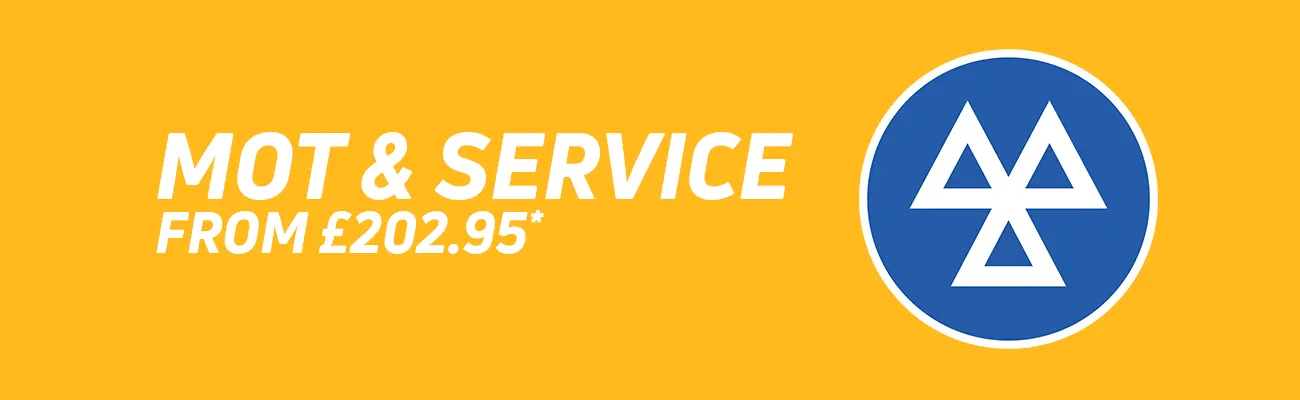 MOT & Service from £166.95