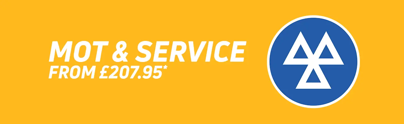 MOT & Service from £207.95